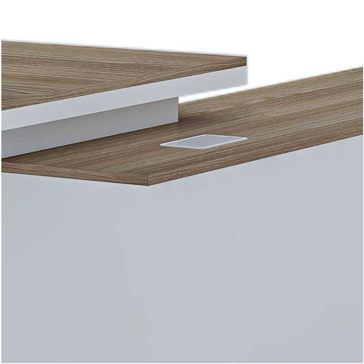 Escritorio Rodler Legend Café 180 x 170 cm.