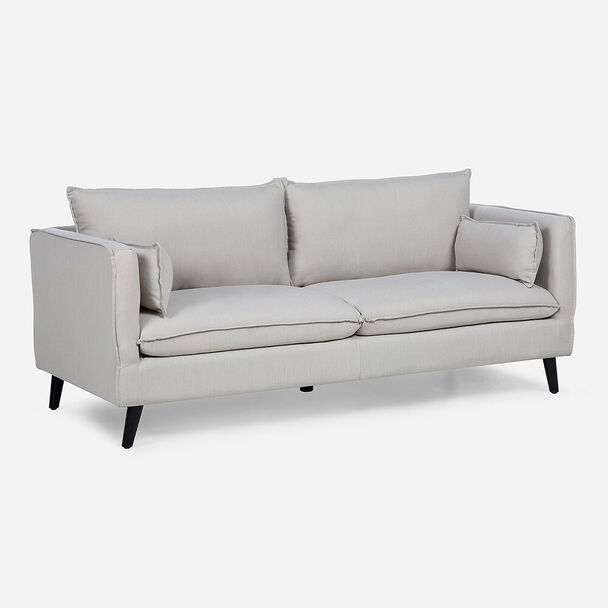 Sofá Rosen Tain 3 Cuerpos Beige