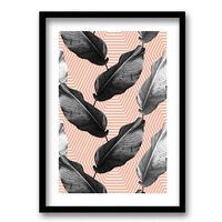 Cuadro Decorativo Retela Monocroma 70 x 50 cm