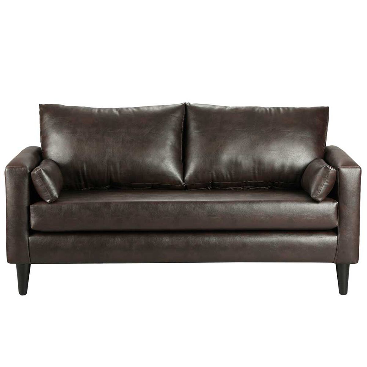 Sofá Bodevir Sky PU 00 3 Cuerpos Chocolate 