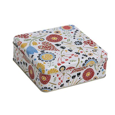 Lata Decorativa Metal Vgo 17 x 17 cm Diseño 4