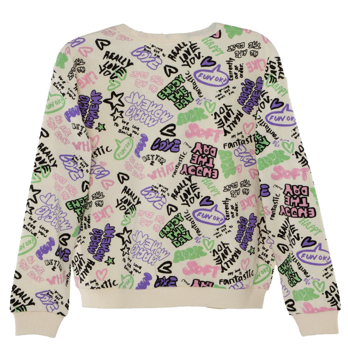 Poler&oacute;n Sin Gorro de Algod&oacute;n Ni&ntilde;a Mila