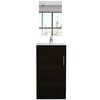 Combo Mueble Lavamanos + Espejo TuHome My Bath Wengue