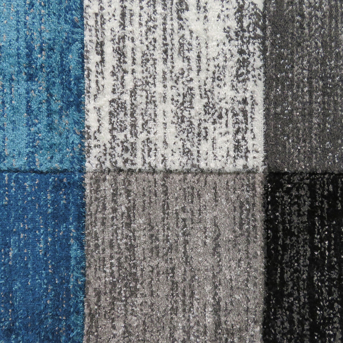 Alfombra Frise Carved Florida D4 80X120 Cm Blue