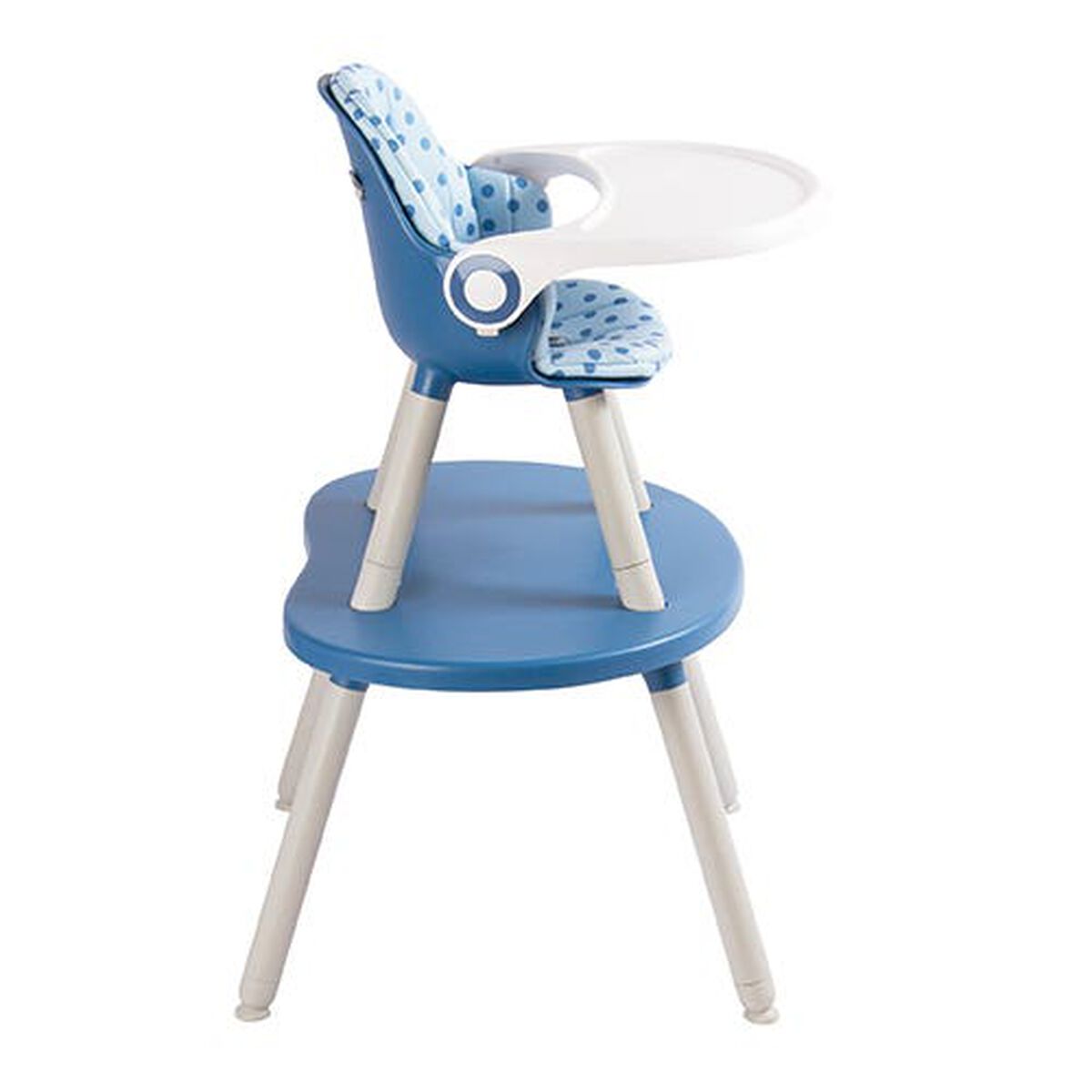 Silla de Comer Bebesit Baby Desk 3 en 1 Azul
