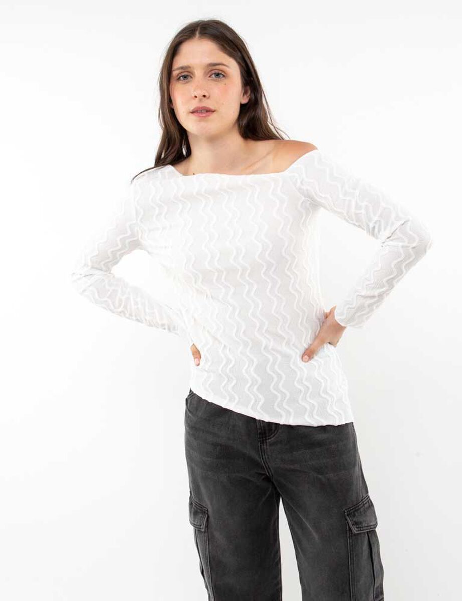 Polera Manga Larga Mujer Icono