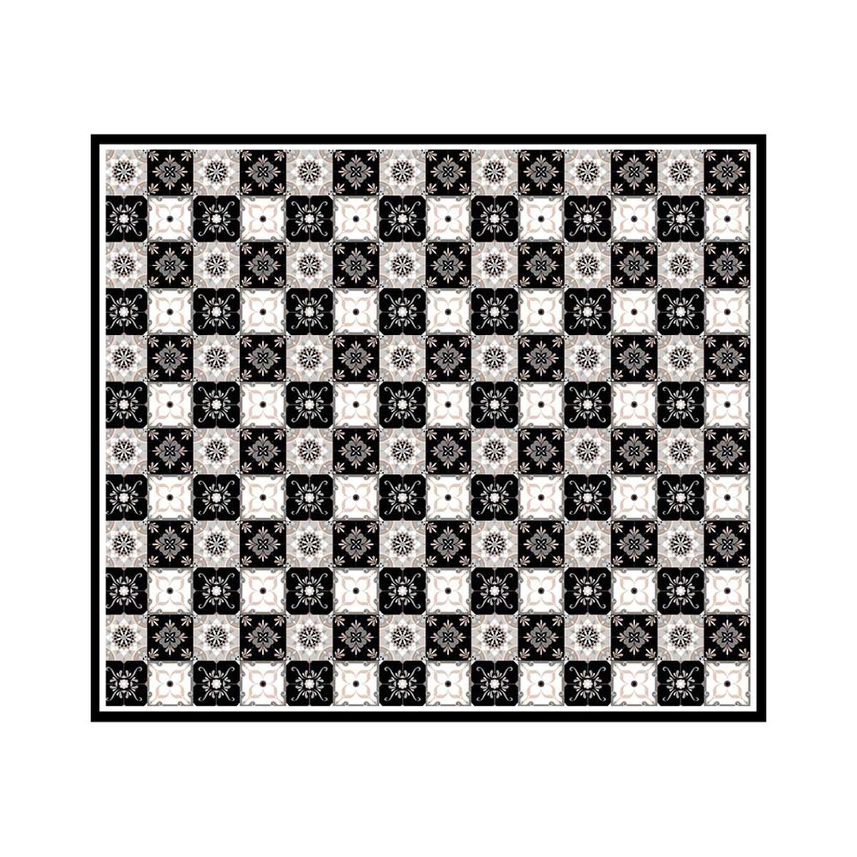 Alfombra Davanti Baldosa Clasica Gris 140 x160 Baldosa Clasica Gris