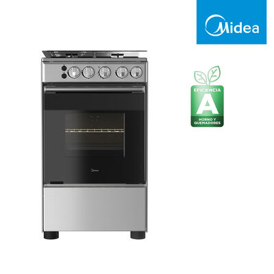 Cocina a Gas Midea MCG-4QSG20NS 4 Quemadores