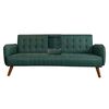 Casanova Sofá Cama Renata 3 cuerpos Verde Piedra 180x88CM