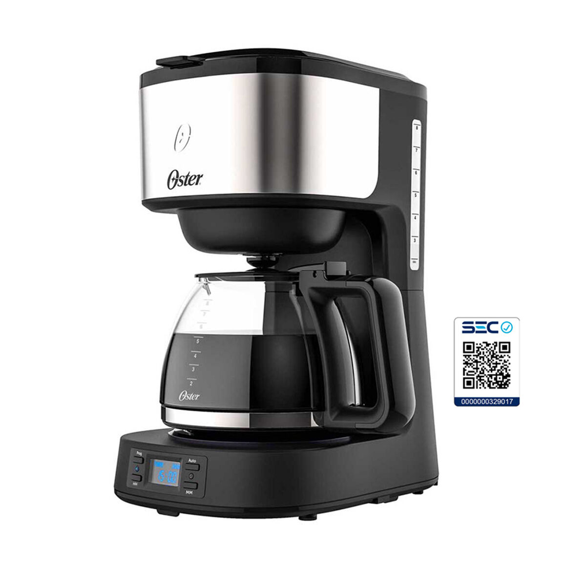 Cafetera Oster 10SS 1,6 lts.