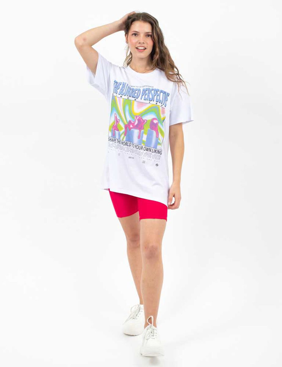 Polera Oversize Mujer Icono
