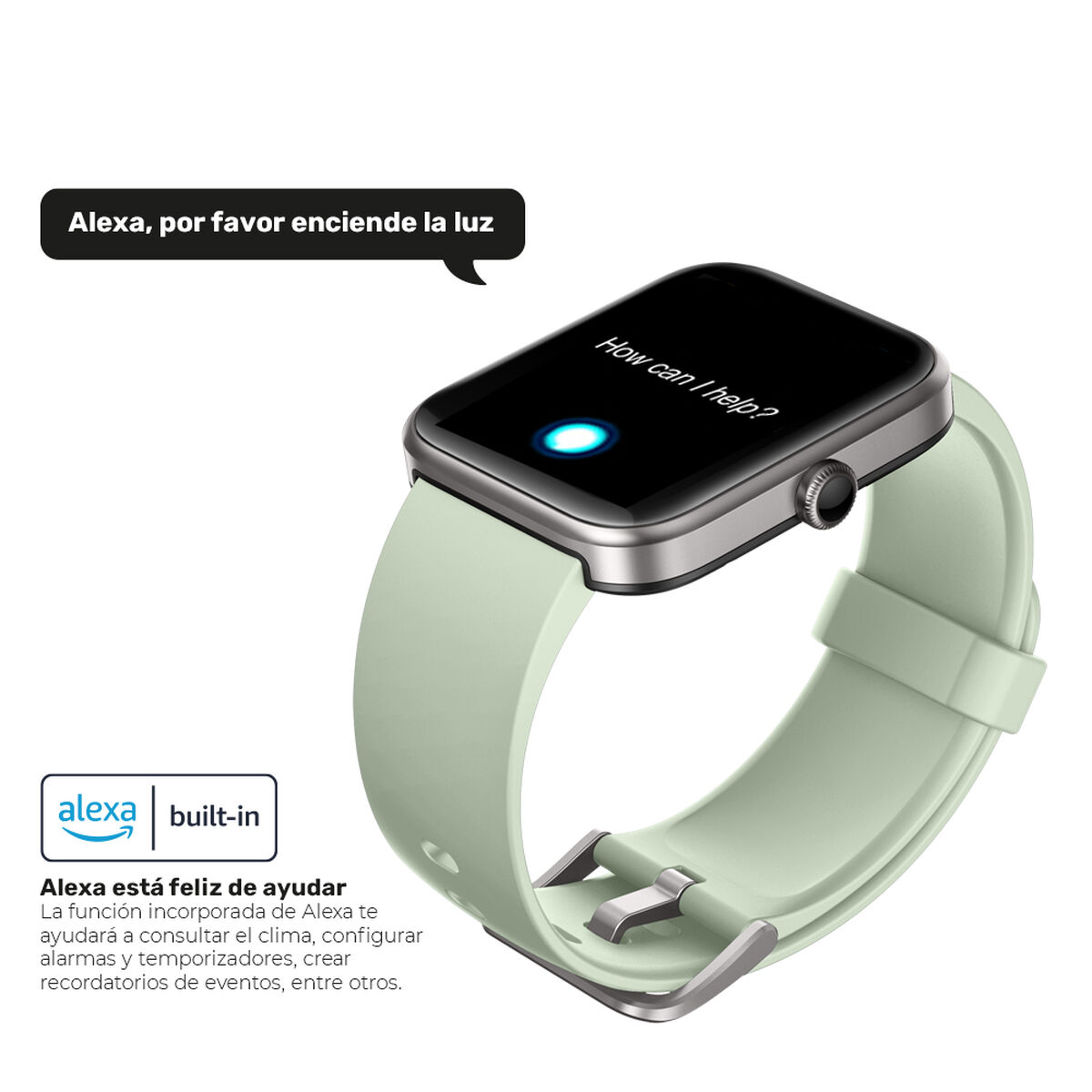 Smartwatch Lhotse Live 206 1,69" Verde