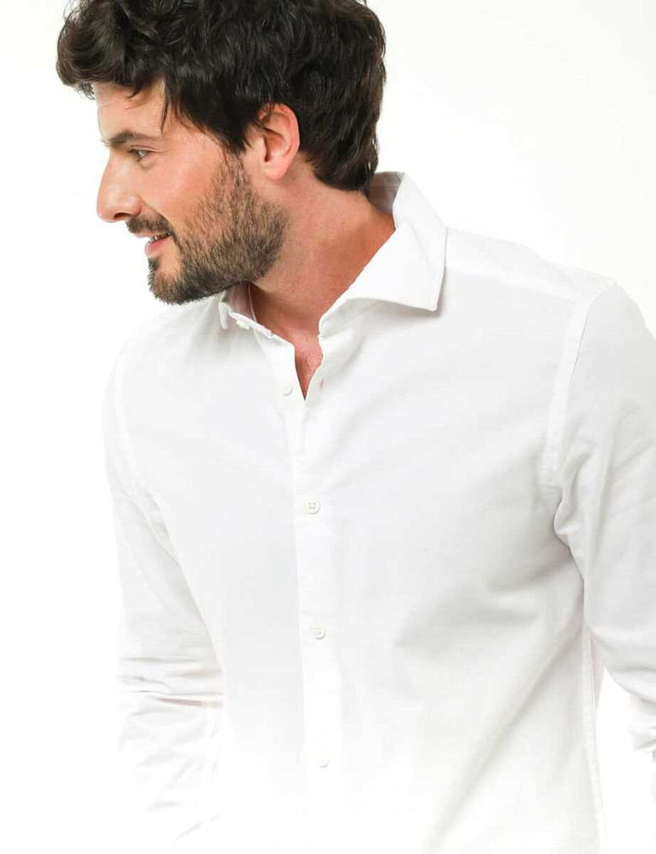Camisa Algodón Manga Larga Hombre Zibel