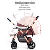 Coche de Paseo Reversible Rubik Negro LuBabycas