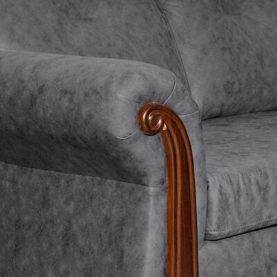 Imagen 2 del producto Sofá Black Factory Bristol 2 Cuerpos Gris