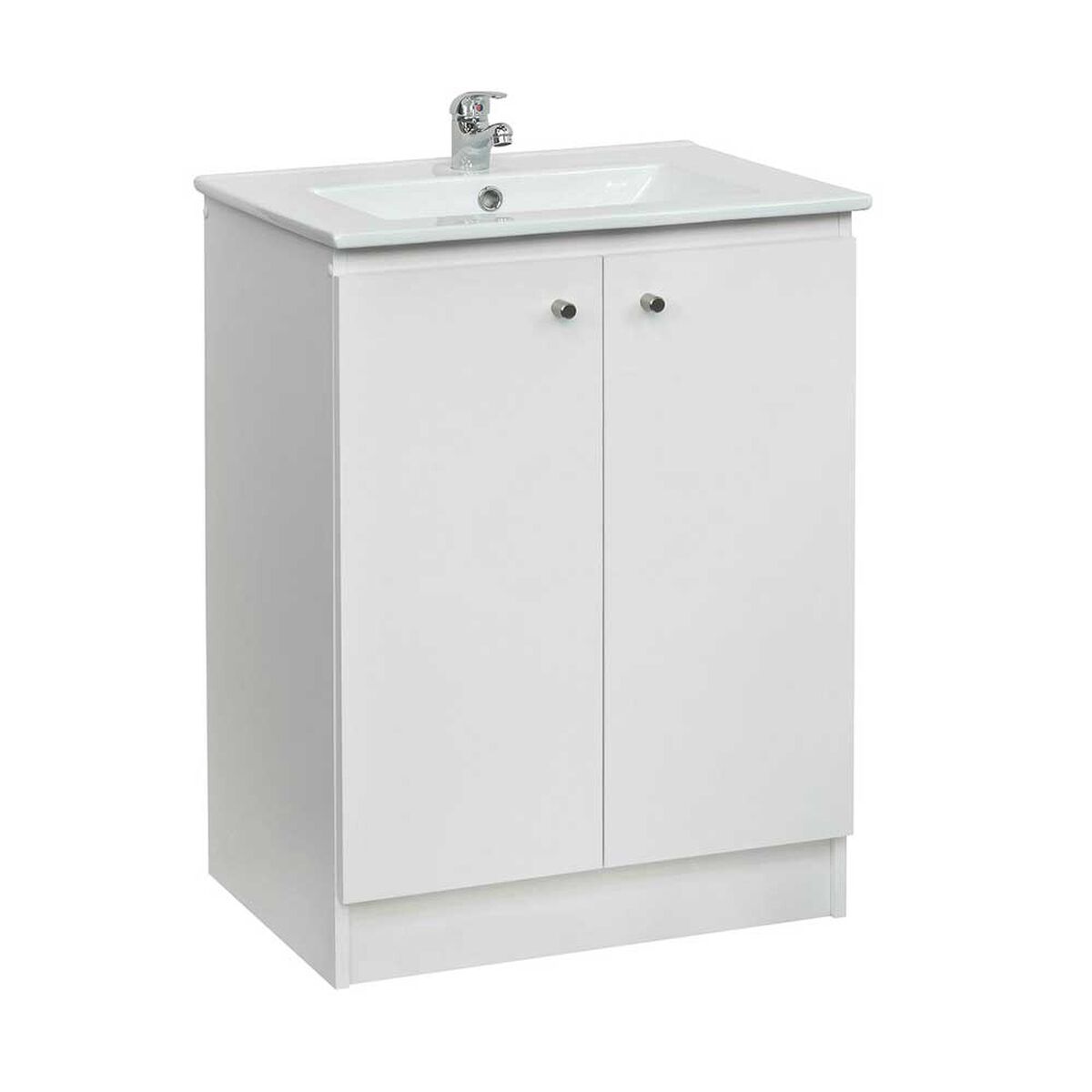 Mueble Vanitorio Mobikit Barbados 2 Puertas Blanco