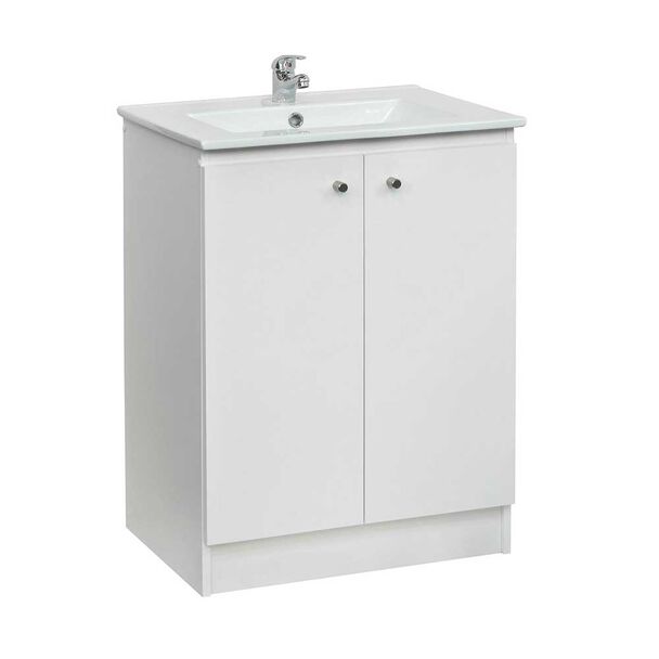 Mueble Vanitorio Mobikit Barbados 2 Puertas Blanco
