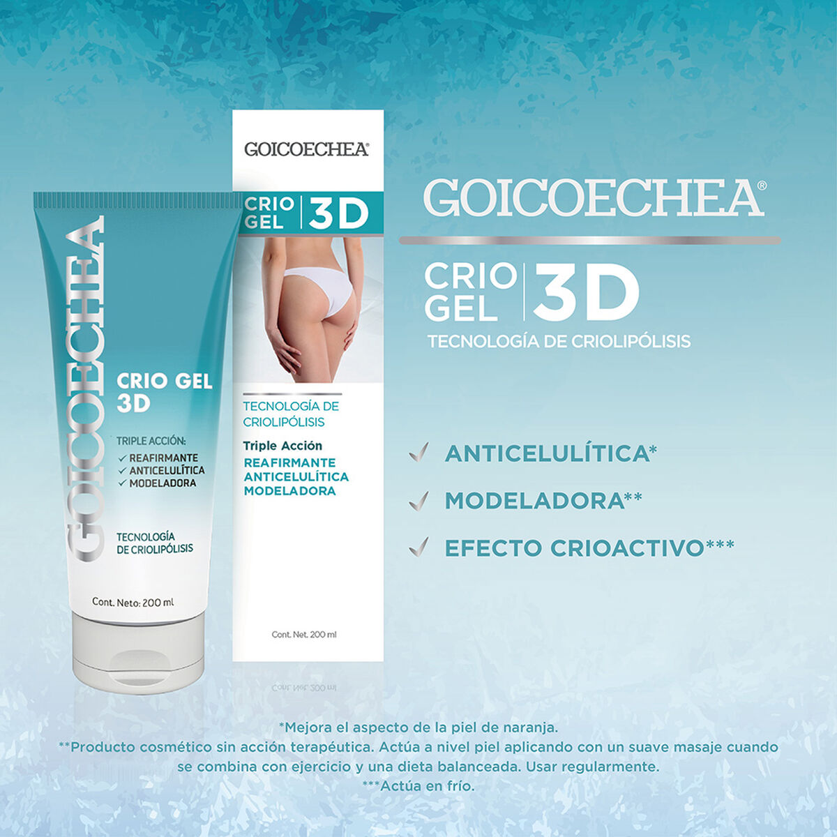 Goicoechea Criogel 3D 200 ml