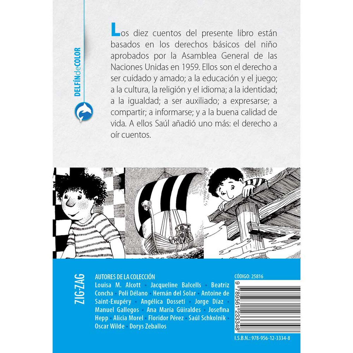 Libro Cuentos de los Derechos del Niño Saul Schkolnik Zig-Zag