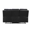 Sofá Reclinable Zoy Home Tokio 3 Cuerpos Negro