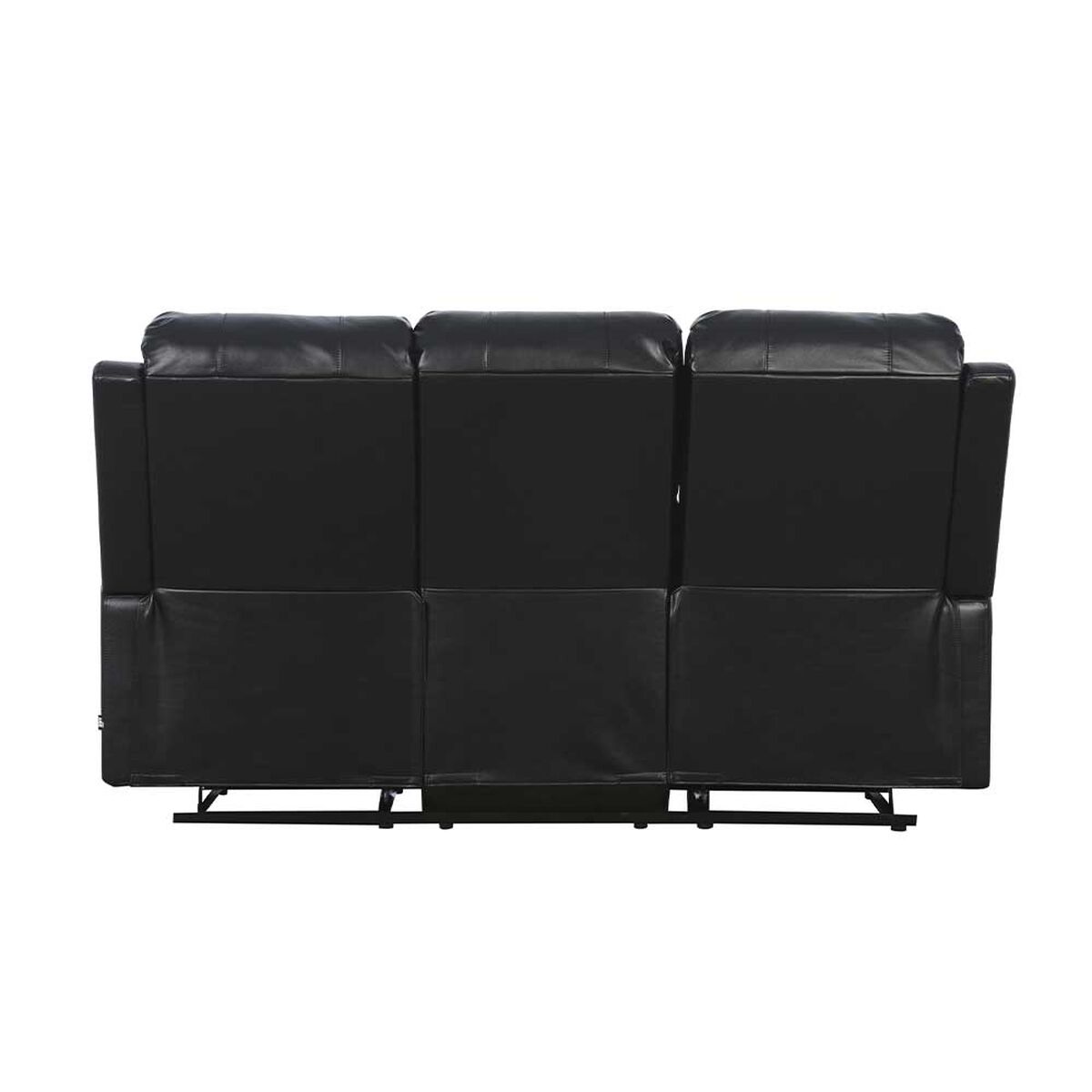 Sofá Reclinable Zoy Home Tokio 3 Cuerpos Negro