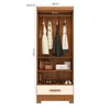 Clóset Altavision Versatile  Puertas 1 Cajones Nature White