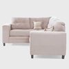 Sofá Seccional Izquierdo Living Factory Dubai 5 Cuerpos Beige