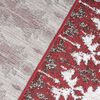 Alfombra Dib Kaleb 50 x 90 cm Rojo