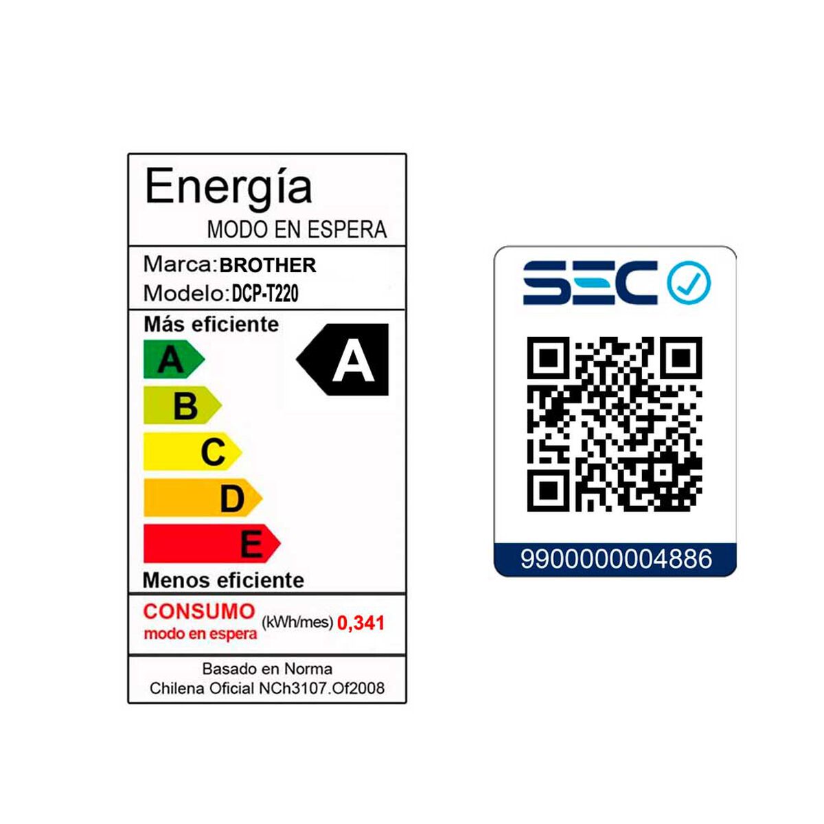 Multifuncional Brother Tinta Continua DCP-T220
