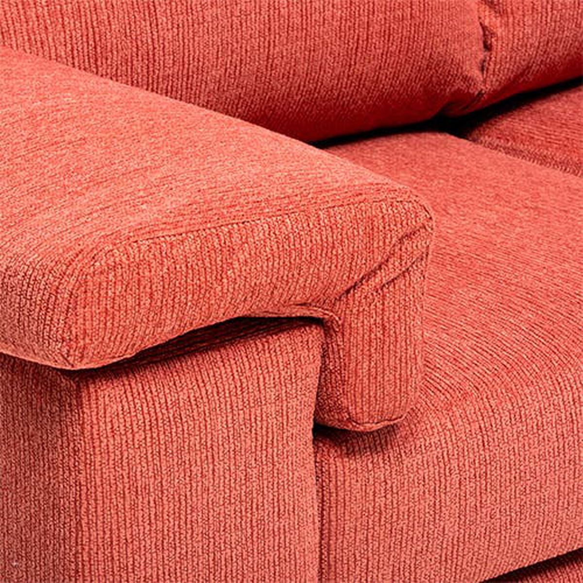 Sof&aacute; Seccional Sanenzzo Bergamo 5 Cuerpos Terracota