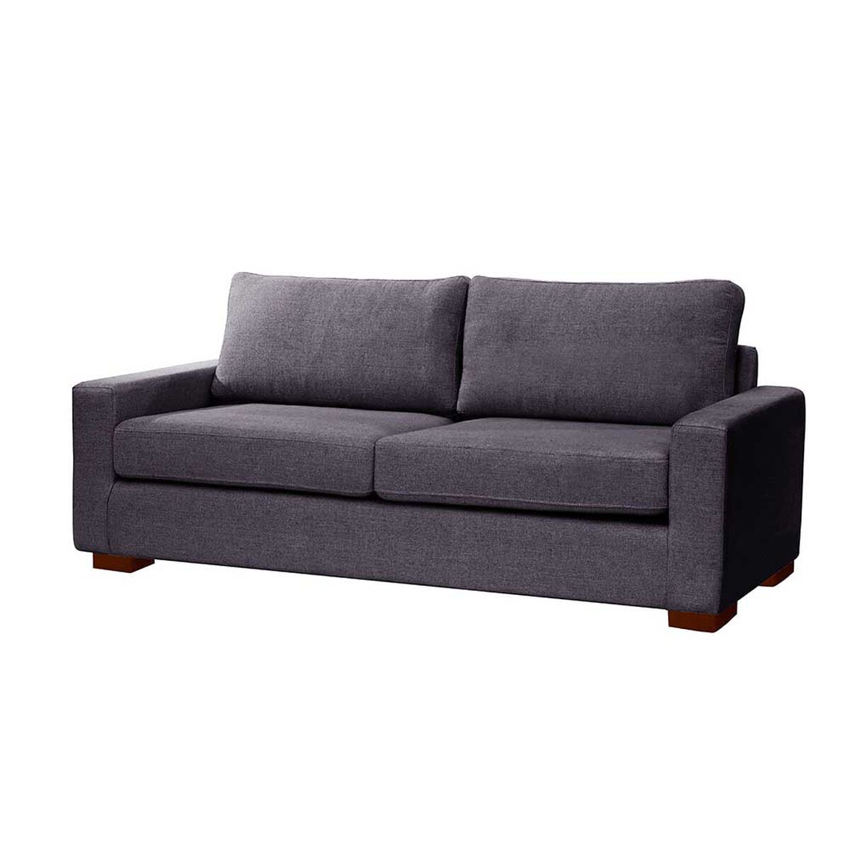 Sofá Cama Latam Home Livorno 3 Cuerpos Gris Oscuro