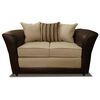 Sofá Elegant Detail Minesota 2 Cuerpos Tela/PU Beige