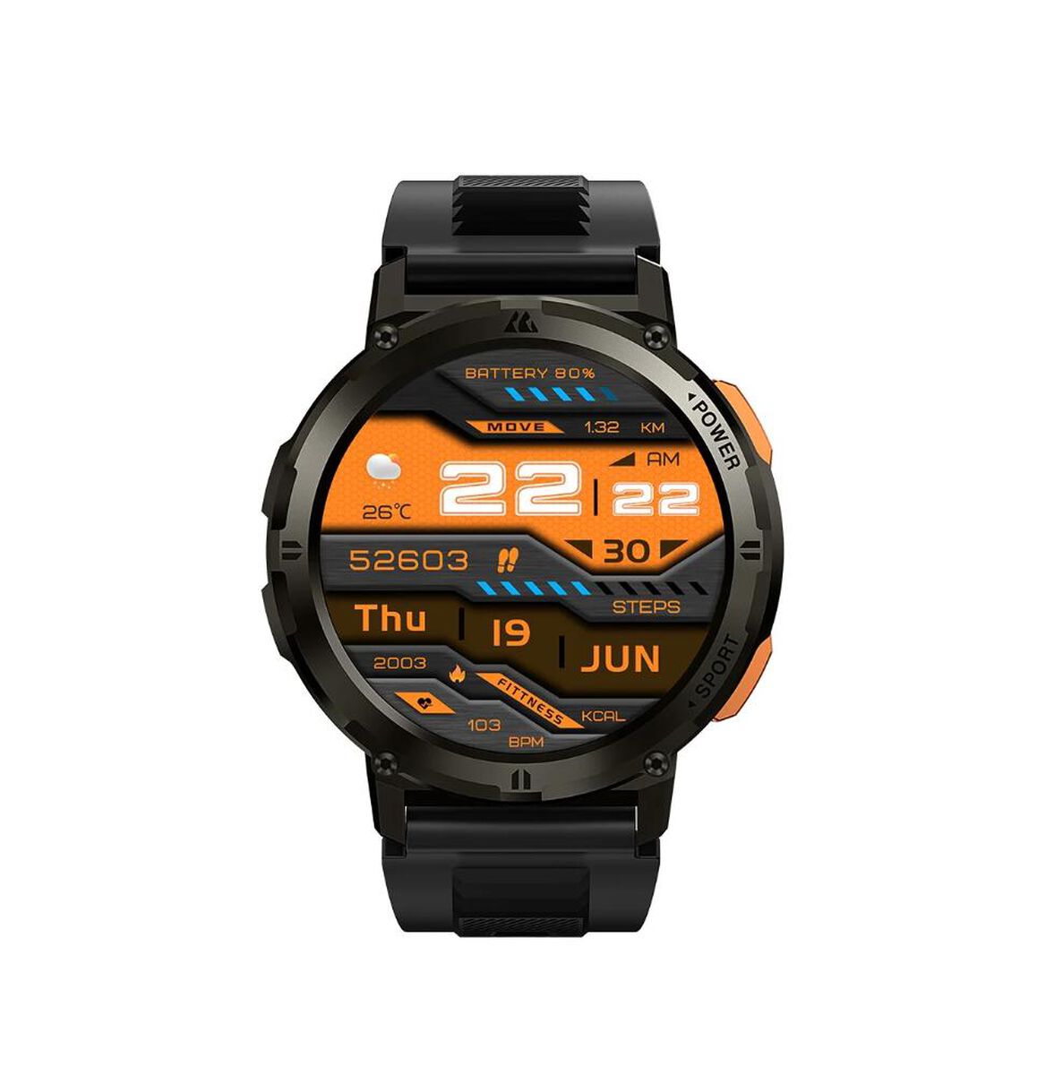 Smartwatch Tank T2 Edición Especial 1.43" AmoledBlack