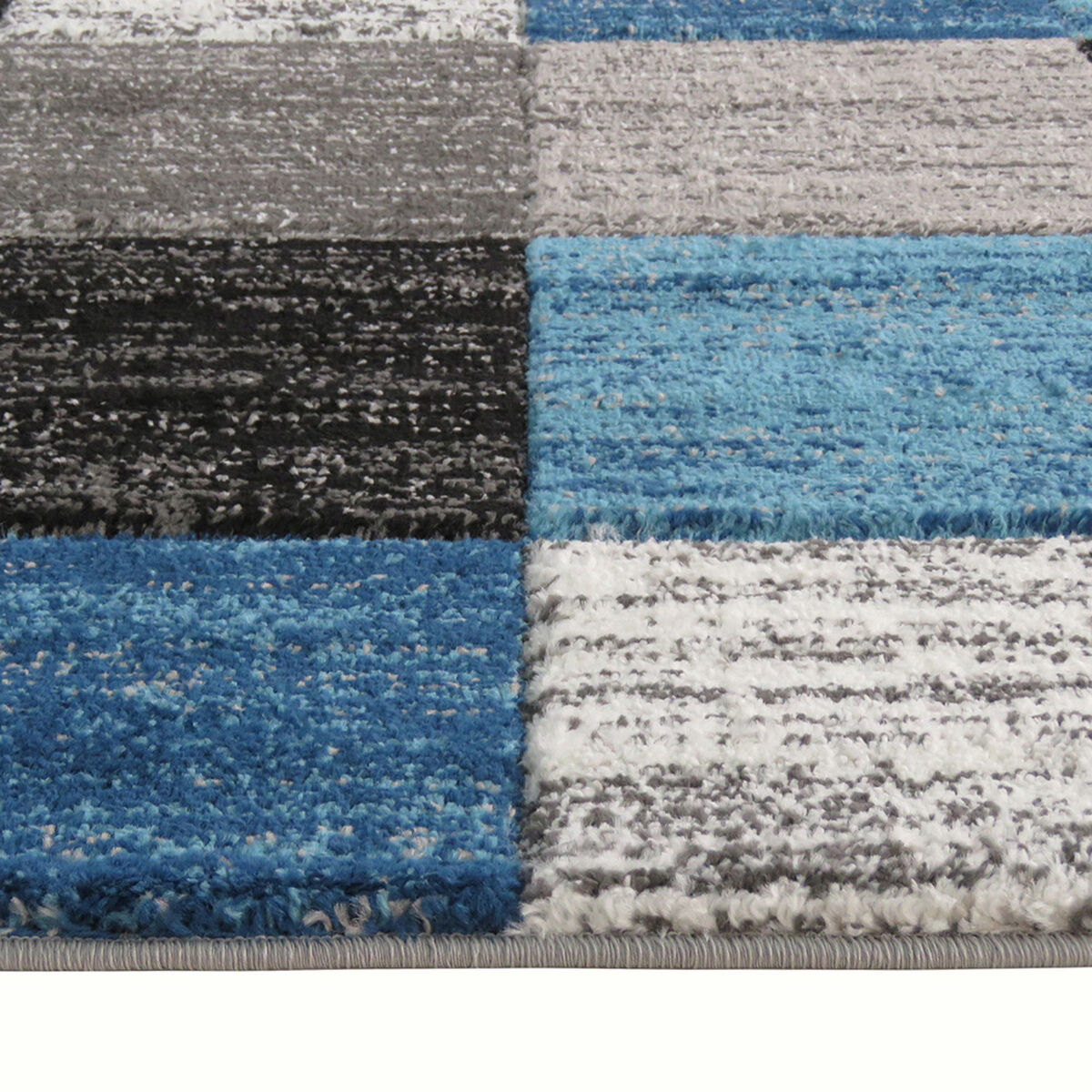 Alfombra Frise Carved Florida D4 80X120 Cm Blue