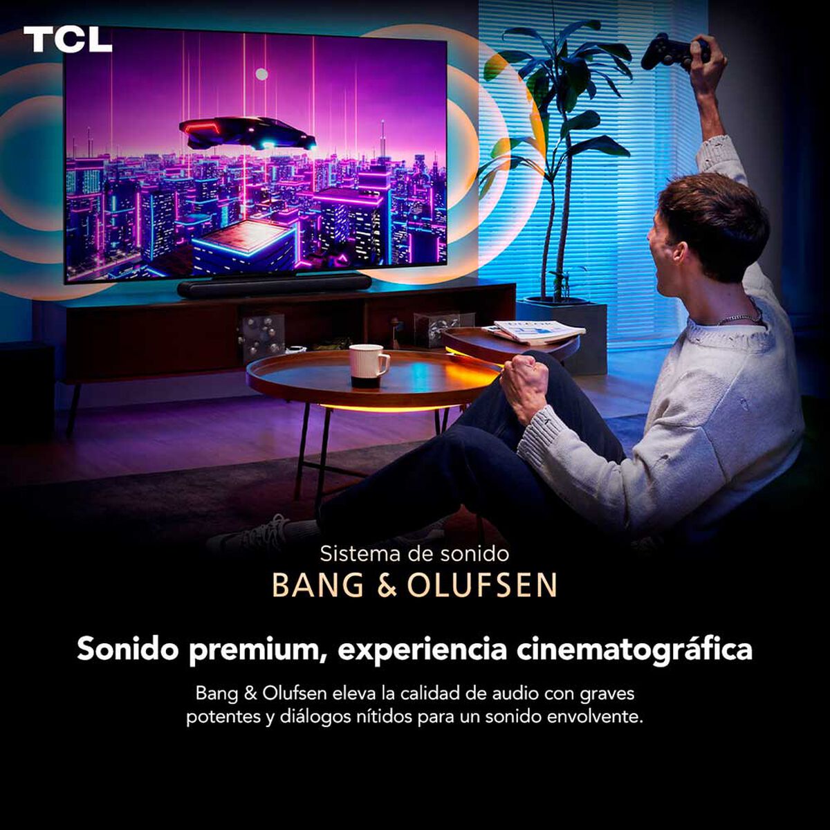 Mini LED Smart TV TCL 65C7K 4K UHD 65"