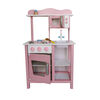 Cocina de Madera Gamepower Rosa con Accesorios