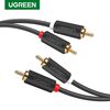 Cable De Audio M/M 2Rca/2Rca 1.5M Negro Ugreen Av104