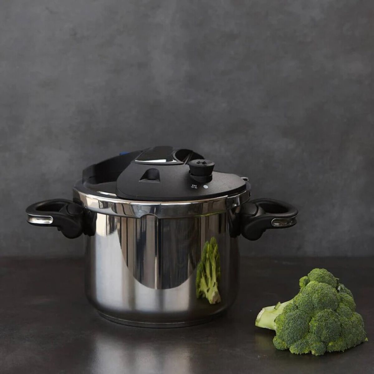 Olla presion Simple Cook Nantes 9 lt. Acero