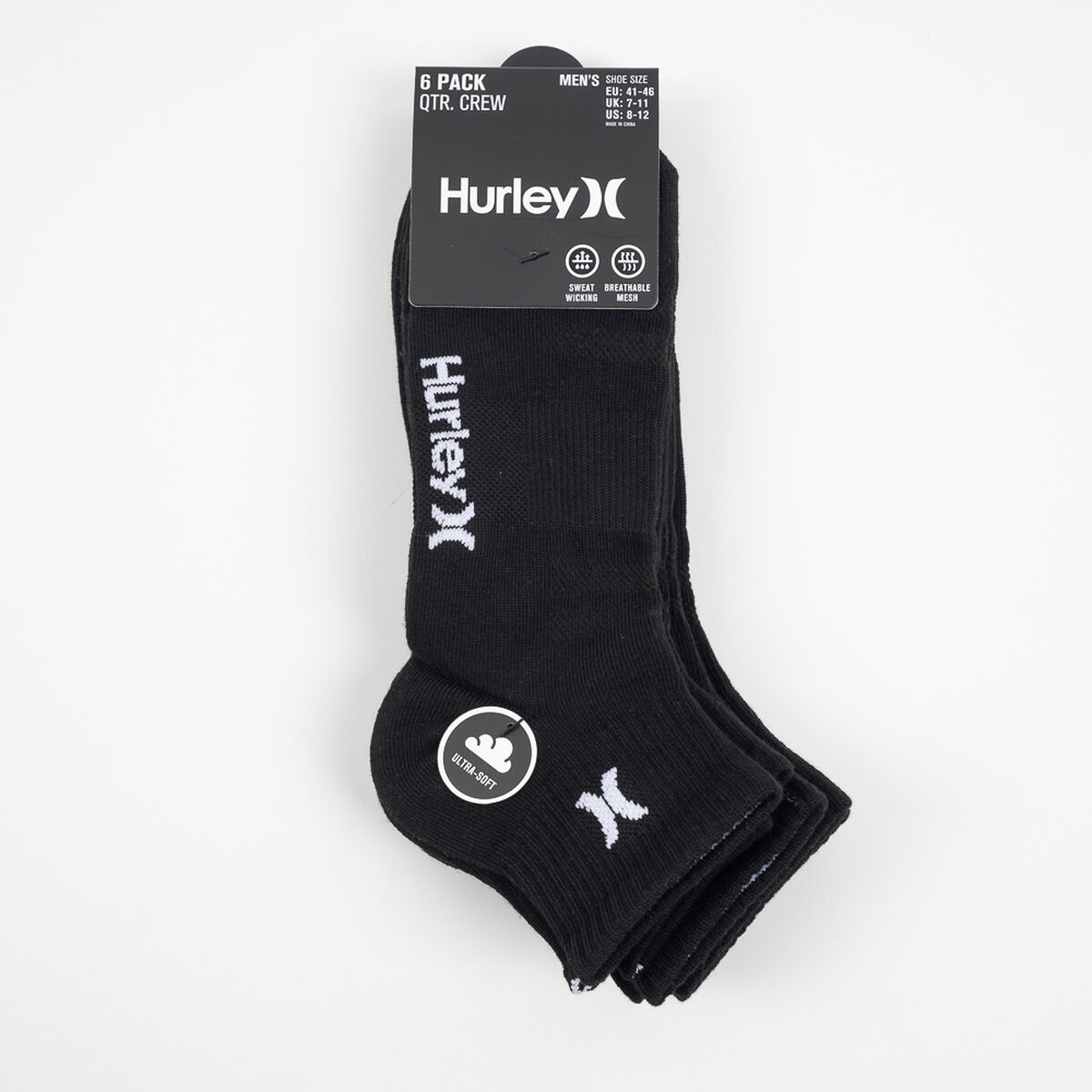 Pack 6 Calcetas Deportiva Unisex Hurley