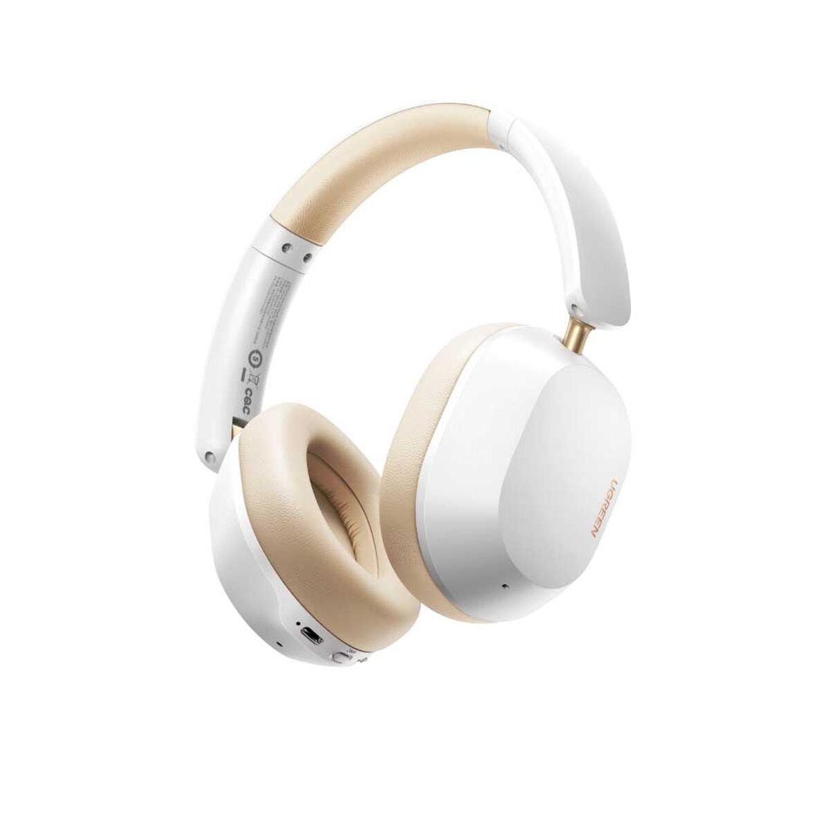 Audifonos Bt Hitune Max 5C Hibridos /Noise Cancelling Blanco Ugreen Hp203