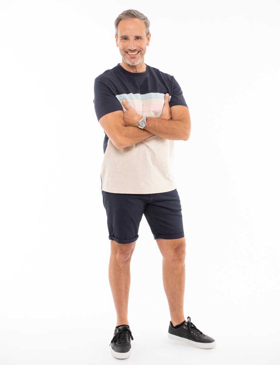 Bermuda Gabardina Hombre Portman Club