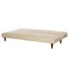 Futón Latam Home Turin PU 3 Cuerpos Beige