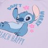 Polera Manga Corta Niña Stitch