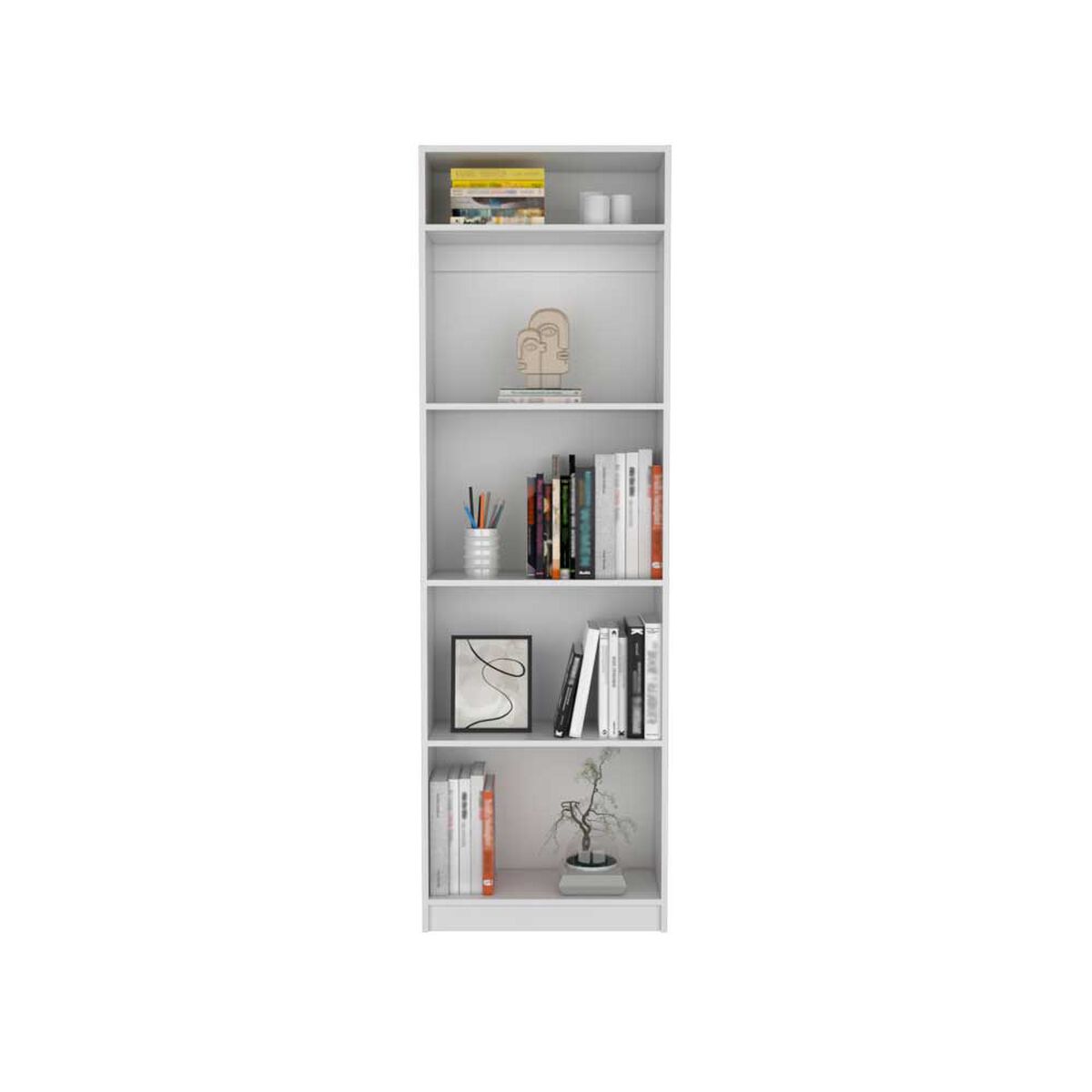 Estante 4 Repisas + Complemento TuHome Home Blanco
