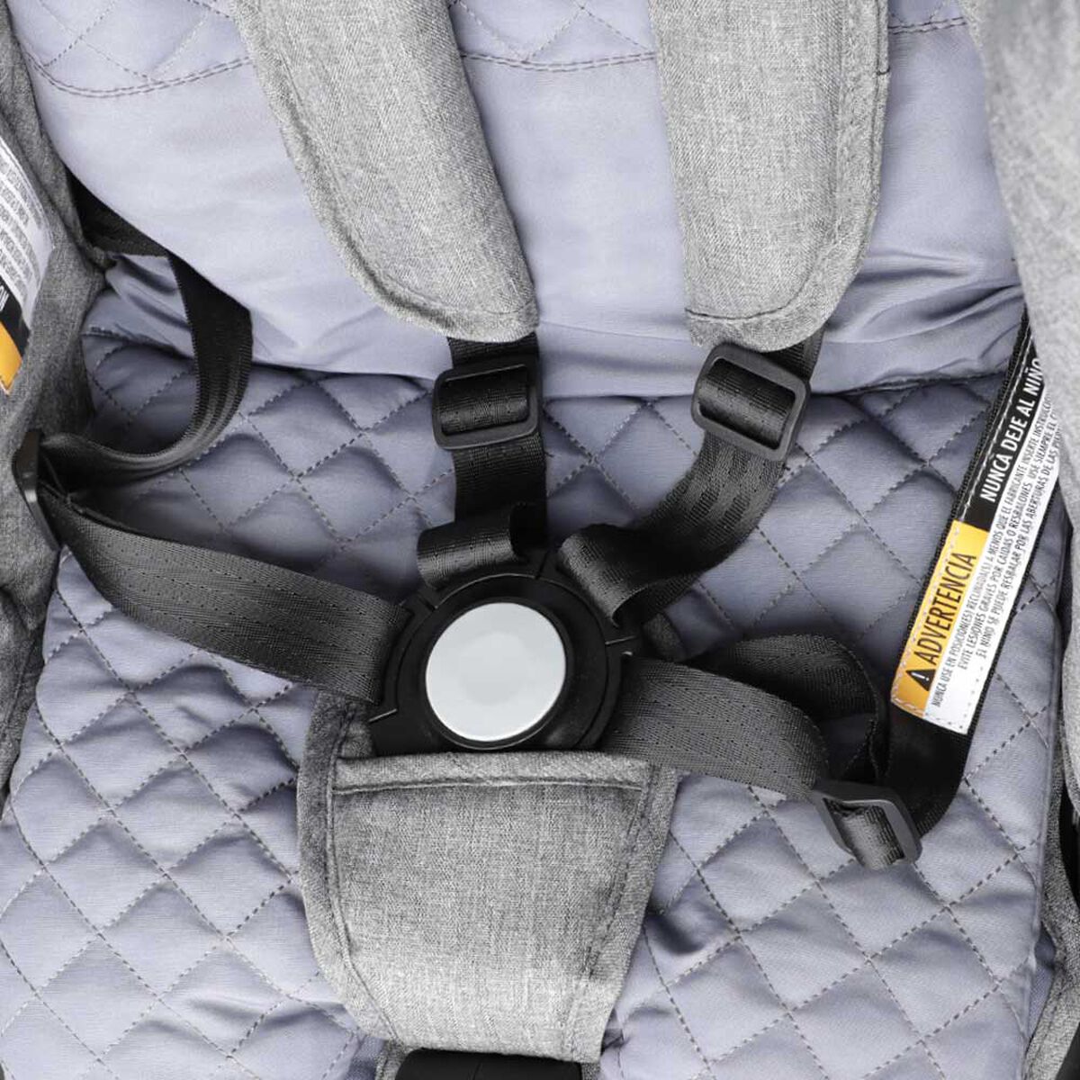 Coche Paseo Zuri 360° Gris Infanti