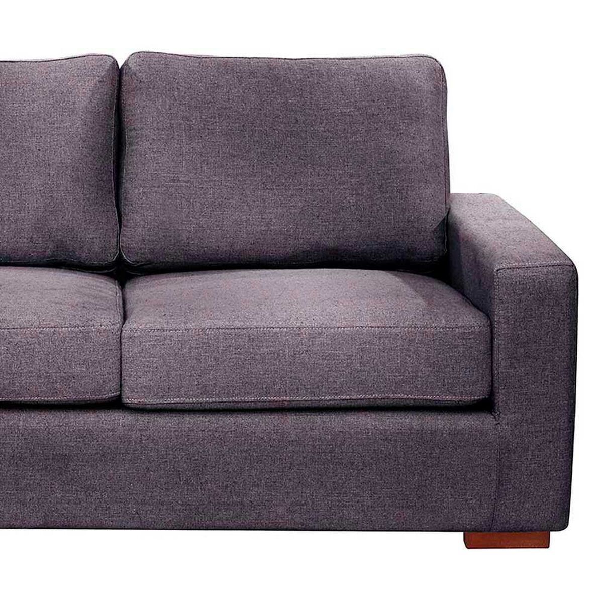 Sof&aacute; Latam Home Livorno 1 Cuerpo Gris Oscuro