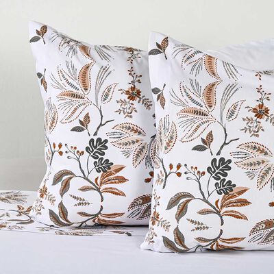 Imagen 2 del producto Juego de Sábanas Elements & Co 200 Hilos 2 Plazas Nouveau Blanco