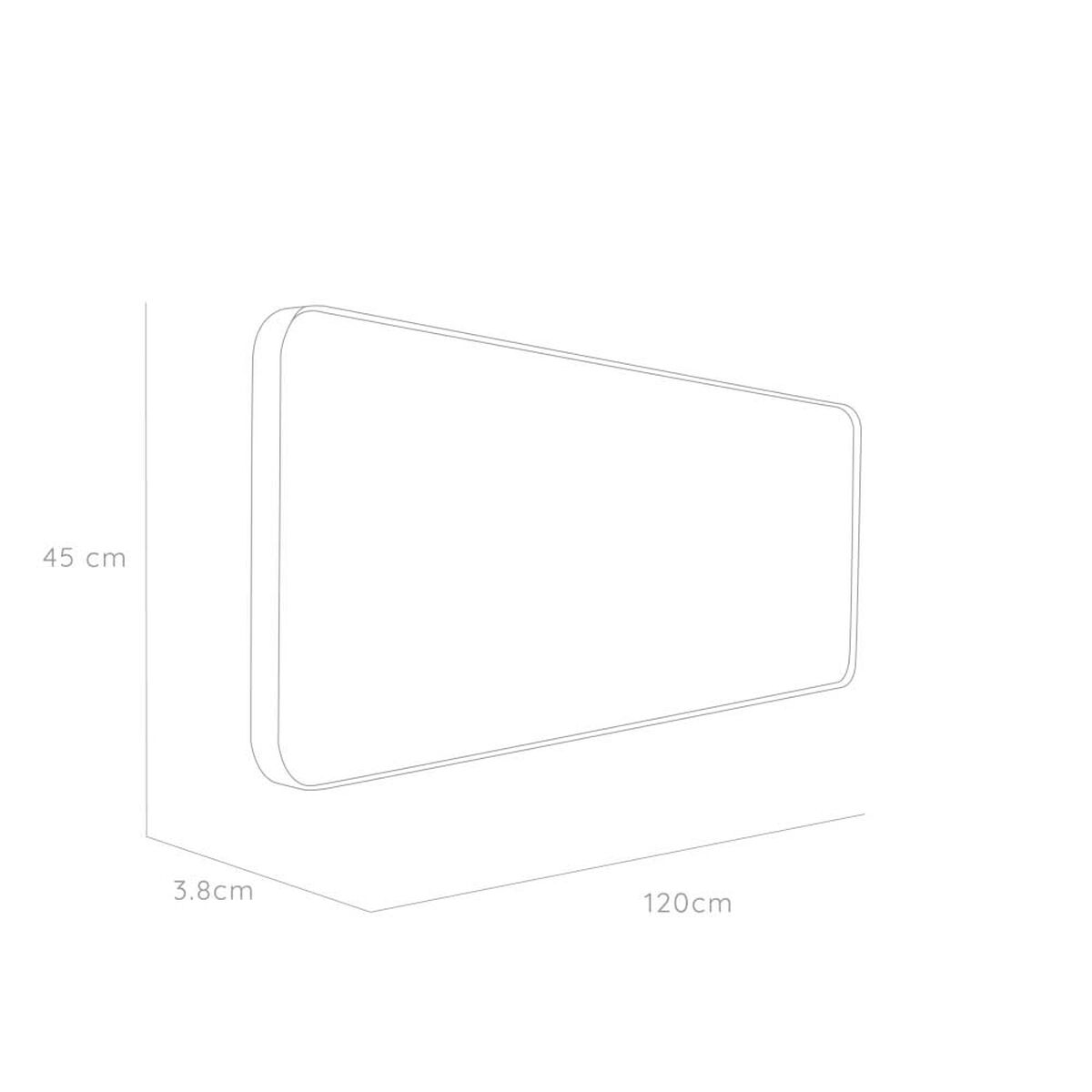 Espejo Rectangular TuHome Loky 45 x 120 cm