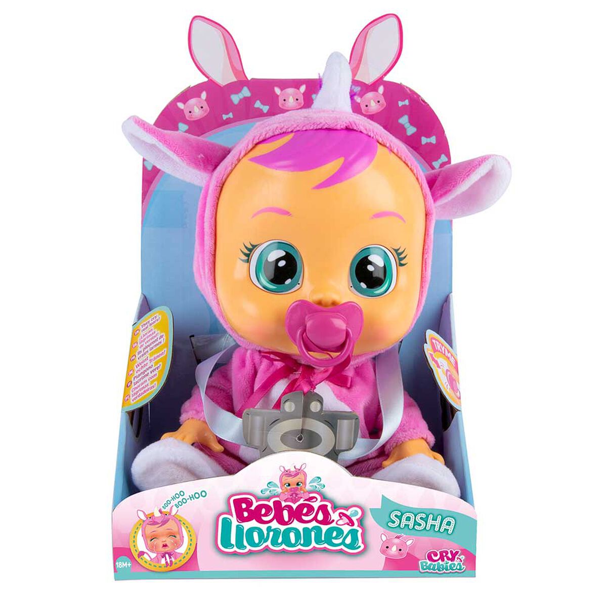 Muñeca Bebé Llorón Sasha Cry Babies