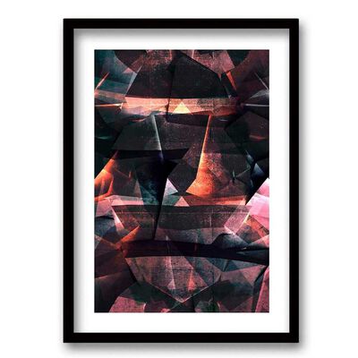 Cuadro Decorativo Retela Abstract Pink 50 x 35 cm